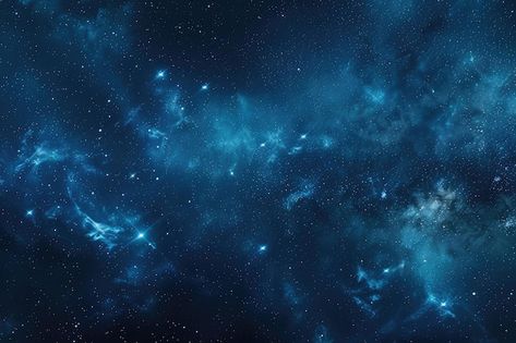 Photo blue dark night sky with many star... | Premium Photo #Freepik #photo Dark Blue Night Sky, Blue Background Landscape, Night Sky Wallpaper, Blue Space, Dark Night, Laptop Wallpaper, Blue Star, Blue Backgrounds, Night Skies