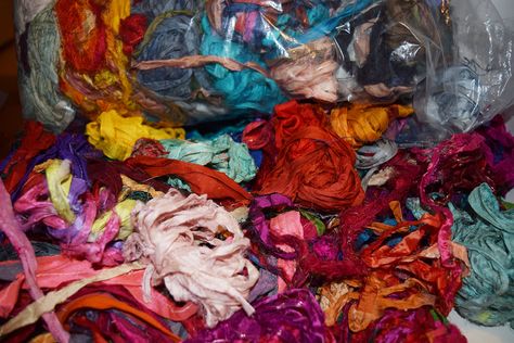 PRICES MAY VARY. Silk Scrap for Felting Spinning Silk Paper Weaving Fiber Recycled Sari Silk Yarn, Silk Tassel Necklace, Vintage Sari Fabric, Sari Silk Ribbon, Gift Wrap Ribbon, Sari Ribbon, Paper Weaving, Recycled Sari Silk, Silk Paper