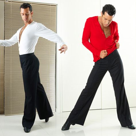 it's all in the pants Salsa Dance Outfit, Ballroom Outfit, Salsa Dresses, Mens Dance Wear, Salsa Party, Social Dancing, Mens Dance, Dance Skirts, Ballroom Costumes