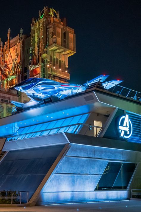 Avengers Headquarters, Avengers Campus, Disney California Adventure Park, Disney Imagineering, California Adventure Park, Stark Industries, By Any Means Necessary, New Avengers, Disneyland California