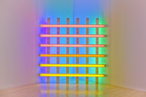 Dan Flavin, Minimalist Artist, Famous Artwork, Light Works, National Gallery Of Art, Light Architecture, Light Installation, Minimal Art, Henri Matisse