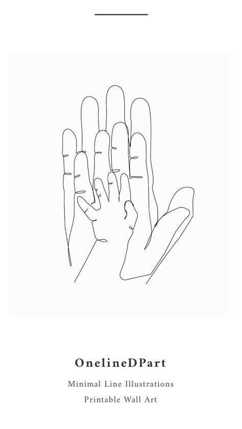 Minimalist Family Drawing, One Line Art Family Of 3, Line Art Family Of Three, Three Hands Holding Tattoo, Family Line Tattoo, Family Of Three Aesthetic, Family Of 3 Drawing, Little Family Aesthetic, Family Of 3 Aesthetic