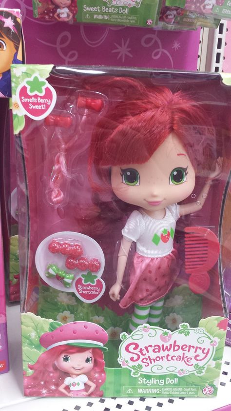 New Strawberry Shortcake Dolls | New version of the 11in Sty… | Flickr Strawberry Shortcake Toys, Berry Shortcake, Strawberry Shortcake Cartoon, Childhood Memories 2000, Strawberry Shortcake Doll, Nostalgic Toys, Kid Core, Childhood Toys, New Version