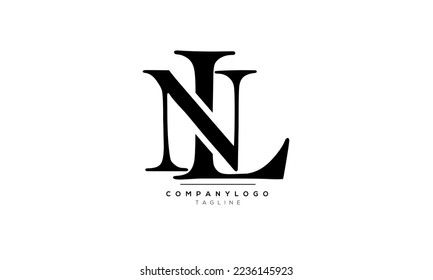 Lettres alphabétiques Initiales Logo monogramme NL, : image vectorielle de stock (libre de droits) 2236145923 | Shutterstock Nl Logo Design, Transportation Logo, Logo Monogramme, Social Media Content Strategy, Logo Desing, Initial Logo, Letter Logo Design, Personal Logo, Letter I