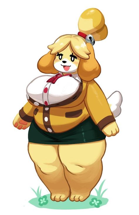 Thick isabelle | Isabelle | Know Your Meme Animal Crossing Fan Art, Vinyl Art Toys, Animal Crossing Game, Know Your Meme, Character Design References, Vinyl Art, Character Costumes, Art Reference Photos, Art Toy