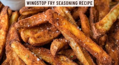 Fry Seasoning Wingstop, Wingstop Fry Seasoning, Wingstop Sauce Recipes, Wing Stop Fry Seasoning, Wing Stop Fries Seasoning, Wingstop Fry Seasoning Recipe, Wingstop Recipes, Wingstop Fries Recipe, Wing Stop Fries