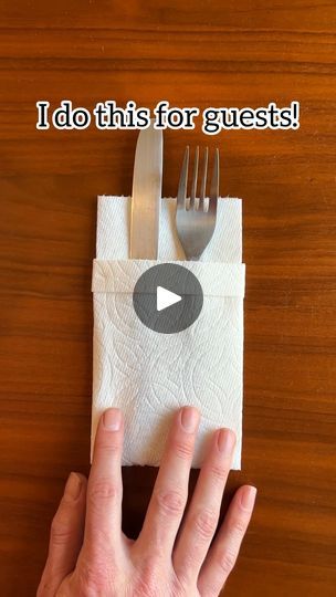 81K views · 1K reactions | 🍽️ Easy napkin fold for dinner parties! #hosting #Thanksgiving #HolidaySeason #tipsandtricks #partyideas | Jeff & Lauren Easy Folding Napkins, How To Fold A Paper Napkin With Utensils, Simple Paper Napkin Folding, Table Napkin Folding Ideas, How To Fold Napkins With Silverware, How To Wrap Silverware In Paper Napkins, Paper Napkin Folding Ideas With Utensils, How To Fold Paper Napkins, Paper Napkin Folding Ideas Christmas