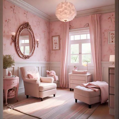 Baby Girl Room Ideas, Girl Room Ideas, Nursery Room Design, Pink Nursery, Forever Home, Girl Room, Room Design, Room Ideas