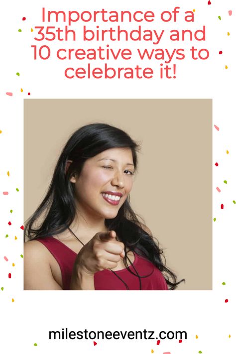 Turning 35 doesn't have to feel like the end of the world. In fact, it's just the beginning! Discover why you should celebrate your 35th birthday and get inspired by my unique and creative ways to commemorate this special day. 35 Year Old Birthday Ideas, 35th Birthday Ideas For Her, Movie Theater Party, 35 Birthday, Enjoy Your Special Day, Creative Writing Course, 35th Wedding Anniversary, 35 Years Old, Birthday Ideas For Her