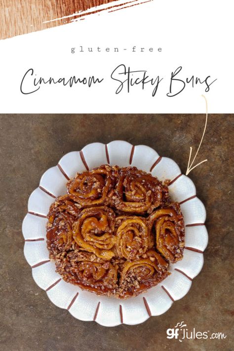 Gluten Free Cinnamon Sticky Rolls Recipe (Oven or Crock Pot) Sticky Rolls, Cinnamon Sticky Buns, Pecan Rolls, Trifle Pudding, Homemade Snickers, Sticky Buns, Easy No Bake Desserts, Rolls Recipe, Trifle