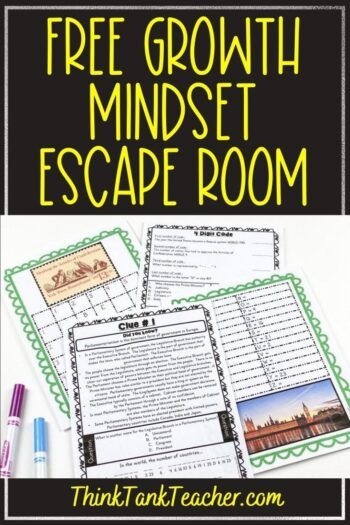 Growth Mindset Escape Room, Employee Games, Growth Mindset Game, Virtual Escape Room, Worship Pastor, Growth Mindset Lessons, Elementary Technology, Growth Mindset Classroom, Happy School