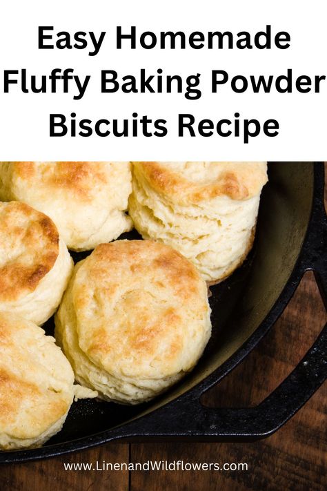 Making baking powder biscuits is one of the easiest recipes. Several recipes use all kinds of ingredients to give them that delightful flavor. Flour And Baking Powder Recipes, Baking Powder Biscuits Easy, Fluffy Baking Powder Biscuits, Best Baking Powder Biscuits, Easy Biscuit Recipe All Purpose Flour, Easy Biscuit Recipe 3 Ingredients All Purpose Flour, Baking Powder Cheese Biscuits Recipe, Biscuit Recipe No Milk, Baking Powder Biscuits Recipe