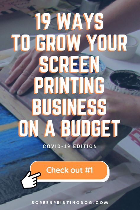 how to grow your screen printing business Screen Printing Inspiration, Screen Printing Equipment, Screen Printing Shops, Tshirt Printing Business, Chalk Stencils, Screen Printing Business, Screen Printing Studio, Printing Studio, Small Business Help