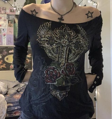 Affliction Clothing, 2000s Clothes, 2000s Outfits, Yumeko Jabami, Fits Clothes, 2000s Fashion Outfits, Baggy Pants, Swaggy Outfits, Really Cute Outfits