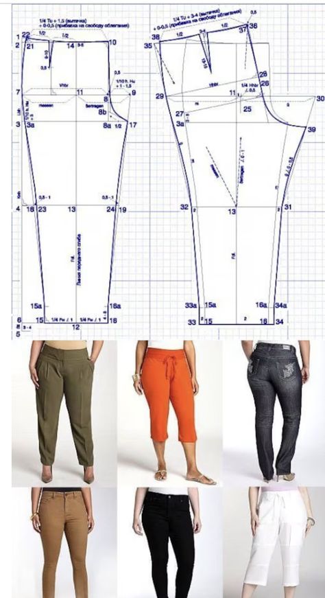 Projek Menjahit, Trousers Pattern, Trouser Pattern, Costume Sewing, Sewing Pants, Pants Sewing Pattern, Sewing Design, Clothes Sewing Patterns, Fashion Sewing Pattern