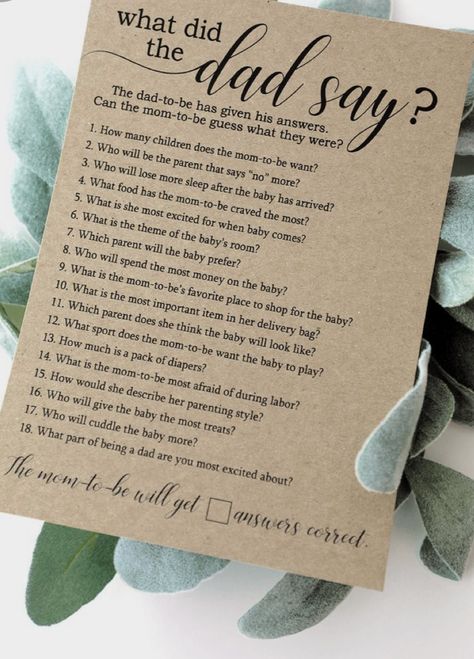 Baby Shower Questions, Men Baby Shower Games, Baby Boy Shower Party, Ivf Baby, Baby Coming, Boy Shower, Shower Games, Shower Party, Baby Shower Games