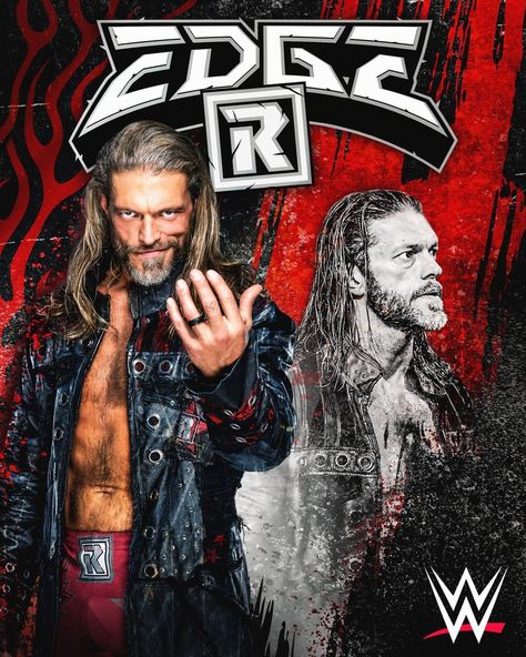 WWE on Instagram: “It's 𝙨𝙤 good to have you back, @edgeratedr! 🤘#WrestleMania” Wwe Edge, Aj Styles Wwe, Bedroom Decor Posters, Randy Orton Wwe, Whatsapp Plus, Wrestling Posters, Family Bedroom, Eddie Guerrero, Wwe Pictures