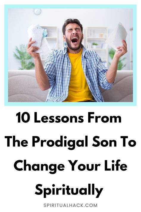 Lessons from the prodigal son that will change your life, keep you away from the wrong path of destruction and waste Prodigal Son Object Lesson, Lds Relief Society Lesson Helps, Charles Stanley Life Principles, Teenage Christian, Relief Society Lesson Helps, Lds Talks, Youth Lessons, The Prodigal Son, Relief Society Lessons