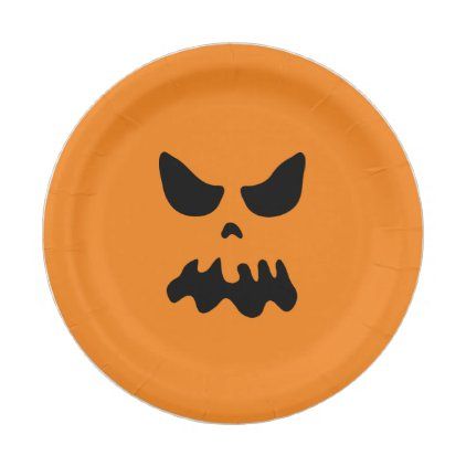 Scary ghost skull Halloween party paper plates Lighted Glass Blocks, Ghost Skull, Scary Ghost, Halloween Tableware, Custom Paper Plates, Skull Halloween, Halloween Party Supplies, Halloween Food For Party, Paper Plates Party