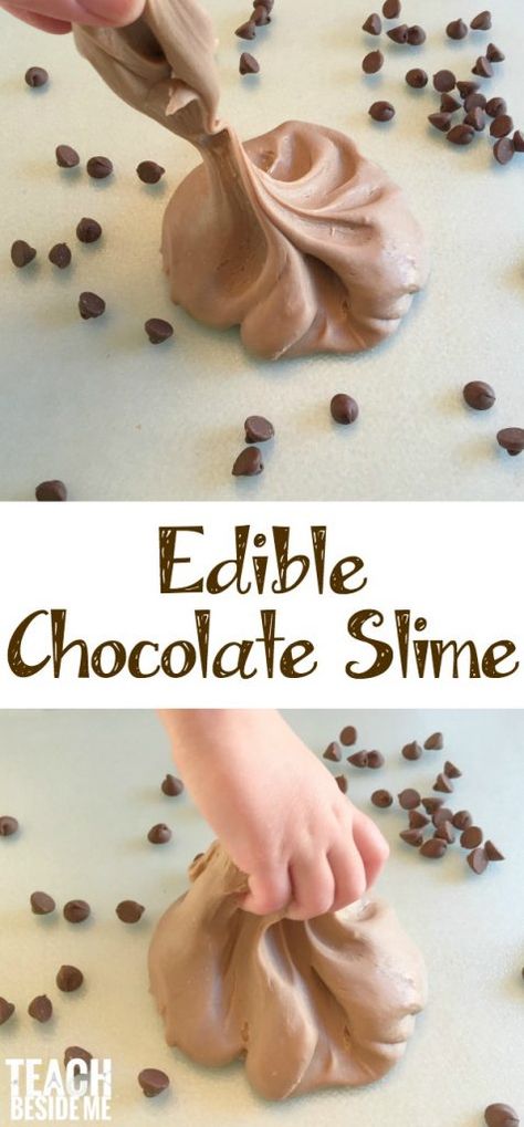 Penny Activities, Poppy Activities, Starburst Slime, Edible Science, Chocolate Slime, Edible Slime Recipe, Fall Sensory, Edible Slime, Baby Sensory Play