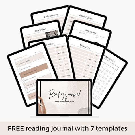 Free Reading Journal And Other Printables For Book Lovers Reading Journal Template Free, Book Review Template Free Printable, Reading Journal Template Free Printables, Kate Morton Books, Good Thriller Books, Book Review Journal, Book Review Template, Dark Books, Good Romance Books