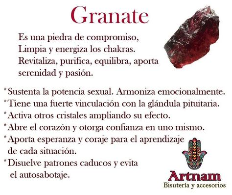 Artnam bisuteria on Instagram: “GRANATE ❤️ piedra natal del mes de Enero ✨ Piedra preciosa de color rojo oscuro e intenso contraste, símbolo de amor y atracción. 💞…” Granate Color, Crystals Healing Properties, Color Rojo, First Tattoo, Crystal Gems, Ritual, Crystal Healing, Garnet, Gems