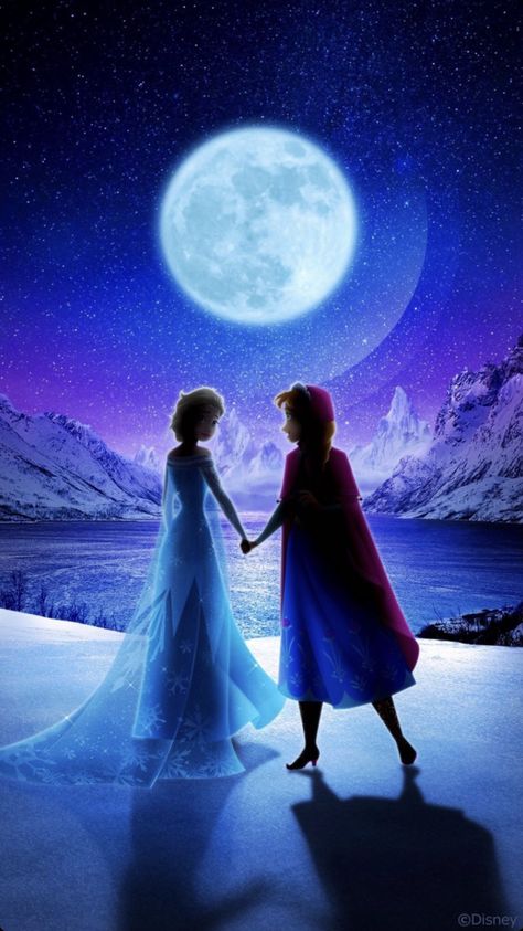 Frozen 2 Wallpaper, Frozen Wallpaper, Best Friend Drawings, Wallpaper Iphone Disney Princess, Elsa And Anna, Floral Wallpaper Iphone, Frozen Elsa And Anna, Disney Princess Wallpaper, Drawings Of Friends