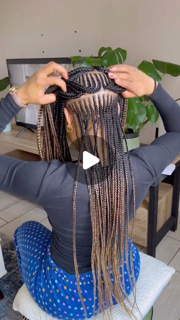 Long Braiding Hairstyles, 2 Goddess Braids Black Women, Middle Part Braids Hairstyles, Flip Over Mohawk Braids, Easy Fulani Braids Hairstyles Designs, Conrows Lines And Braids 2024 With Curls, Hair Styles With Knotless Braids, Straight Up Hairstyles Braids 2024, Middle Part Braids Black Women