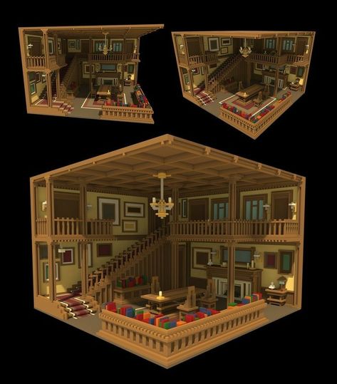 Minecraft Decoration, Rumah Minecraft Sederhana, Minecraft Mansion, Minecraft Structures, Minecraft Interior, Minecraft Interior Design, Voxel Art, Minecraft Modern, Minecraft House Tutorials