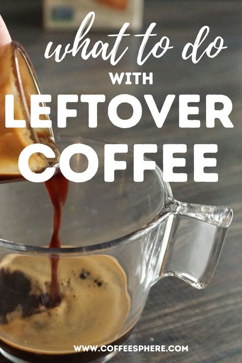 Diy Iced Coffee, Leftover Coffee, Cold Brew Recipe, Making Cold Brew Coffee, Iced Coffee At Home, How To Make Ice Coffee, Coffee Hacks, Coffee Storage, Coffee Grinds