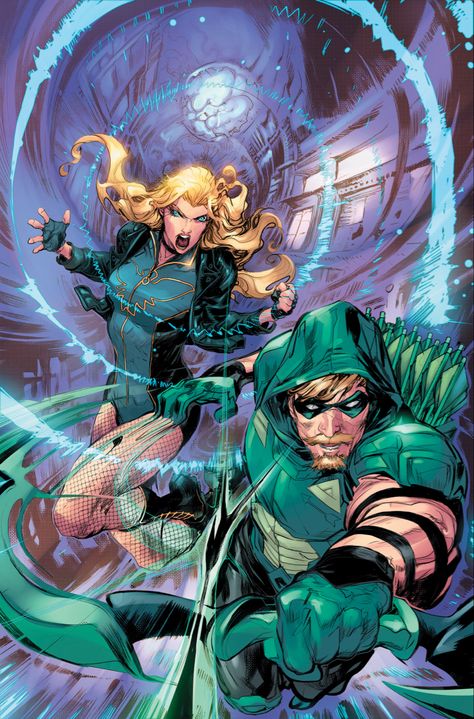 Green Arrow Comics, Dinah Lance, Arrow Black Canary, Arrow Art, Marvel Heroines, Dc Art, Wally West, Marvel Characters Art, Star City