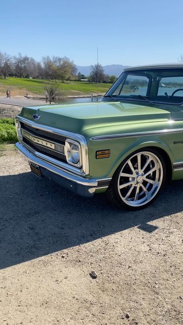 Mike on Instagram: "✅ . . #c10 #chevytrucks #chevy #67_72 #billets #billetwheels #c10trucks #c10chevy #shortbed #fleetside #67_72chevytrucks #streettrucks #chevytruck" 72 Chevy Truck, C10 Chevy Truck, C10 Trucks, Chevy C10, Gm Trucks, Chevy Truck, Chevy Trucks, Dream Cars, Chevy