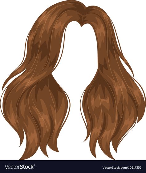 Vector Hairstyles, Brown Hair Drawing, Red Hair Pixie Cut, Pretty Profile, Short Hair Drawing, Brown Hair Cartoon, Pelo Cafe, Hair Vector, Hair Clipart