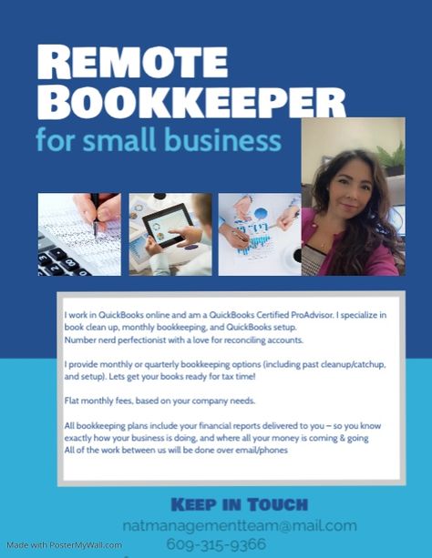 Remote Bookkeeper Flyer Template Bookkeeping Services Flyer, Bus Ideas, Business Bookkeeping, Small Business Bookkeeping, Tax Prep, Bookkeeping Business, Accounts Payable, Tax Time, Bookkeeping Templates