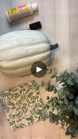 Decoupage Pumpkins, Random Pattern, Creative Workshop, So Pretty, I Hope You, Fall Decor, To Work, Chalk, Decoupage