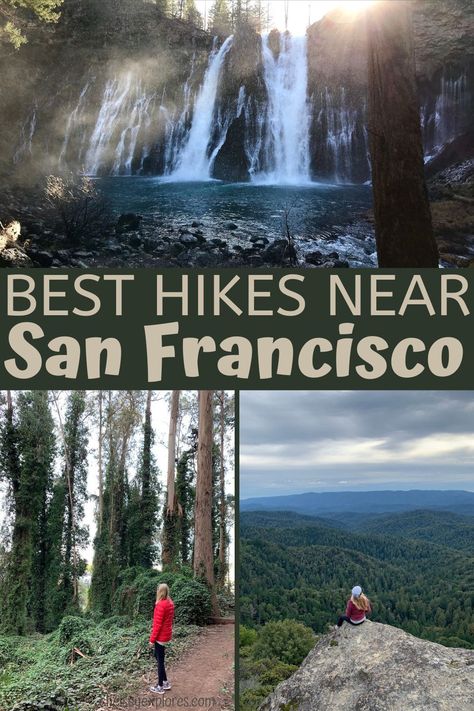 Hiking Northern California, Best Day Trips From San Francisco, Day Trips From San Francisco, Northern California Aesthetic, Barbara Aesthetic, California Hiking Trails, Hiking In California, Santa Barbara Style Interiors, San Francisco Hikes