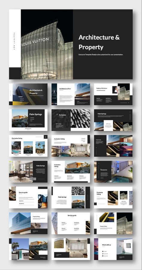 Listing Real Estate, Landscape Urbanism, Presentation Design Layout, Page Layout Design, Interior Design Presentation, Portfolio Design Layout, Powerpoint Design Templates, Powerpoint Presentation Design, Ppt Design