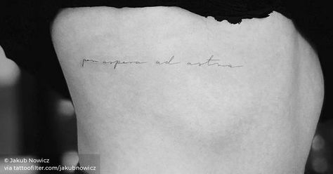 Fine Line Quotes, Quotes Latin, Latin Quotes, Tattoo Arm, Ad Astra, Tattoo Script, Fine Line, Ancient Rome, Tattoo On