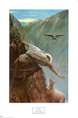 Come to Save the Lost | Study God's Word Christ The Good Shepherd, Lost Sheep, The Lost Sheep, Ayat Alkitab, Biblical Art, The Good Shepherd, Jesus Christus, Jesus Art, Jesus Is Lord