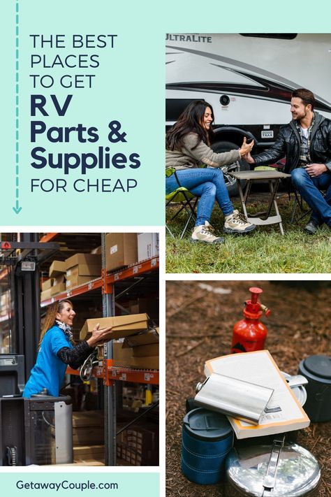 There’s a running joke in the RV community that you can add “RV” before any product and charge a premium price. We're here to help with that. The Best Places to Get RV Parts and Supplies for Cheap Cheap Rv, Rv Upgrades, Rv Supplies, Rv Repair, Fifth Wheel Trailers, Buying An Rv, Running Jokes, Rv Living Full Time, Camping Locations