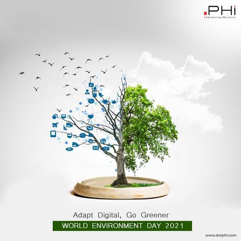 Happy #WorldEnvironmentDay.!! #EnvironmentDay2021 #HappyEnvironmentDay #Environment #Earth #saveenvironment #saveearth #avoidplastic #plasticfree #plasticpollution #gogreen #SaveNature #savenaturesavefuture #ecofriendly #savetheplanet #5thjune #protecttheenvironment #Dotphi #Dotphiinfosolution Environment Day Creative, World Nature Day, Digital Marketing Humor, Messi Posters, Happy Environment Day, World Environment Day Posters, Marketing Humor, Education Banner, Creative Post