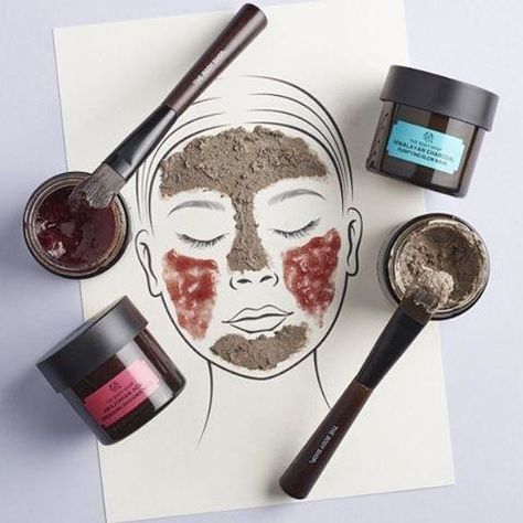 Mask Product Photography, Body Shop Skincare, Cosmetic Inspiration, Skincare Products Photography, Body Shop At Home, Glow Mask, Homemade Facials, Beauty Products Photography, Diy Skin