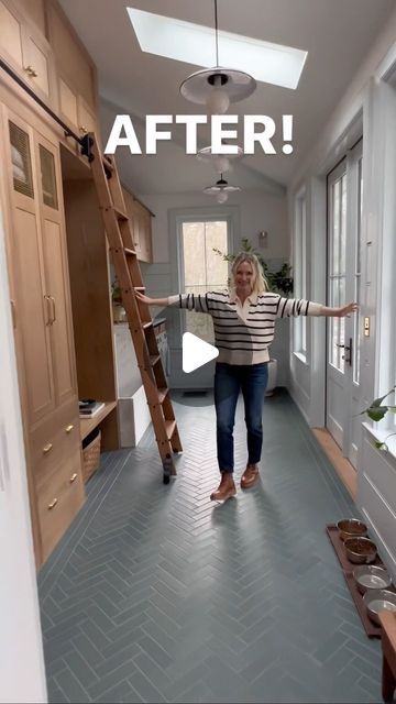 Emily Henderson on Instagram: "BEFORE AND AFTER! You might be wondering why our mudroom became narrower— that’s because we stole some space for our bedroom on the other side!! What’s your fav part of this room?" Emily Henderson, The Other Side, Siding, Wonder, Bedroom, On Instagram, Instagram