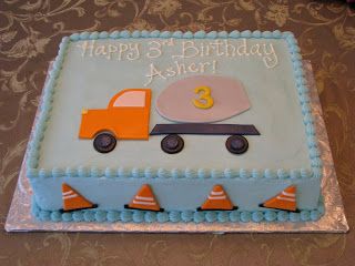 Dixie Cakes: Cement Truck Birthday Cake Party Ideas, Semi Truck Cakes, Cake Truck, Dump Truck Birthday Party, Truck Birthday Cakes, Truck Cake, Concrete Truck, Baking Projects, Cake 5