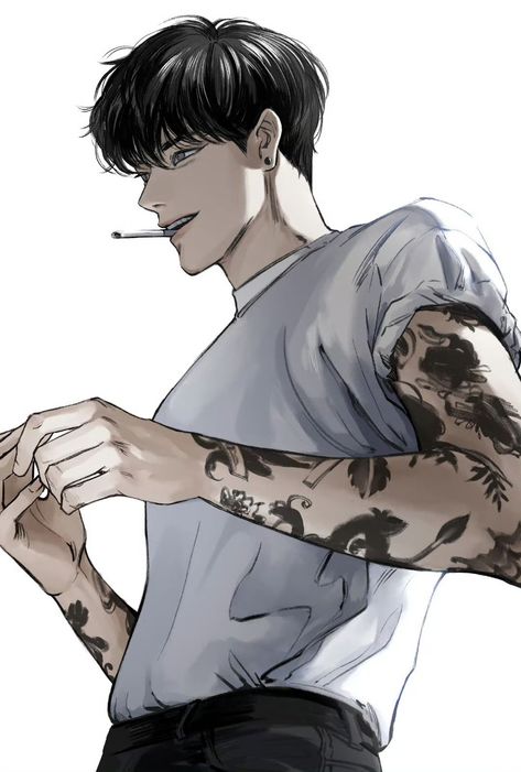 Tattoos, Anime