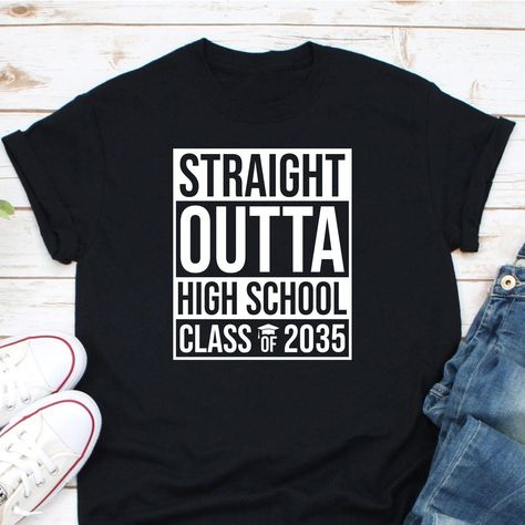 #GraduationShirt #Classof2023 #ProudGrad Shop our latest collection of s for the class of 2023. Find the perfect shirt to celebrate your big High School Graduation Shirts, Senior Class Shirts, Senior 2022, Senior Stuff, Student Shirt, Hoodie Ideas, 2022 Graduation, Grad Caps, Class Shirt