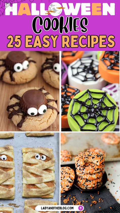 Halloween cookies are traditionally decorated with whimsical swirls, skulls, or jesters. Get ready for the thrills and chills of creating decorated Halloween cookies for your own family's Halloween celebrations! Halloween Cake Cookies, Spooky Cookies Decorated, Halloween Theme Cookies, Halloween Desserts Cookies, Decorating Halloween Cookies, Decorated Halloween Cookies, Halloween Decorated Cookies, Spooky Halloween Cookies, Halloween Cookie Designs