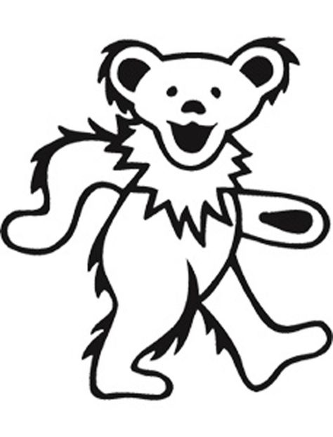 dancing bears grateful dead clip art | the grateful dead Colouring Pages (page 2) Grateful Dead Tattoo, Grateful Dead Bears, Bear Decal, Grateful Dead Dancing Bears, Bear Coloring Pages, Bear Tattoo, Dead And Company, Dancing Bears, Grateful Dead