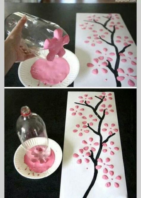 . Hadiah Diy, Kraf Kertas, Quick And Easy Crafts, Magnet Crafts, Dekor Diy, Paper Towel Roll Crafts, Décor Diy, Bottle Crafts, Preschool Crafts