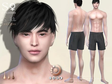 The Sims Resource - Naturel muscle male skintone 0923 Sims 4 Cas Mods, The Sims 4 Skin, Sims 4 Cc Makeup, Sims 4 Cc Skin, Sims 4 Teen, Sims 4 Cas, Sims 4 Clothing, The Sims4, Sims 4 Cc